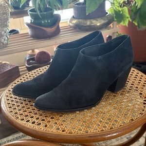 Vince suede booties  size 6 1/2